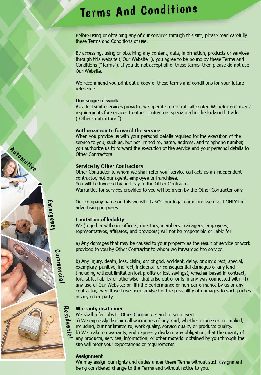 Bowie Locksmith Service Bowie, MD 301-242-9825